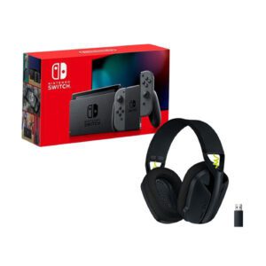 Nintendo Switch Grey 2019 Κονσόλα & Logitech G435 Black Gaming Headset