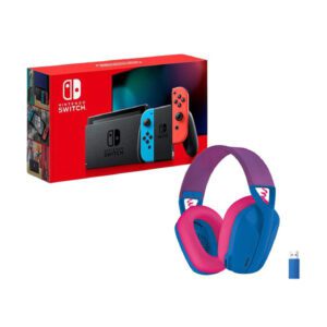 Nintendo Switch Red&Blue 2019 Κονσόλα & Logitech G435 Blue Gaming Headset