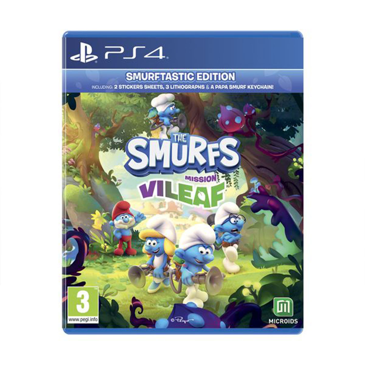The-Smurfs-Mission-Vileaf-Smurftastic-Edition-PS4-Game